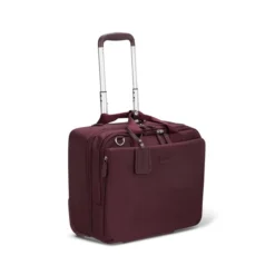Lipault 4BIZ Rolling Tote Bordeaux -Goedkope Koffert Rein Winkel image 13893