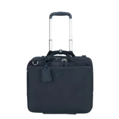 Lipault 4BIZ Rolling Tote Carbon Blue