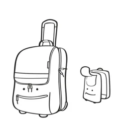 Reisenthel Kids Trolley XS Cats And Dogs Mint -Goedkope Koffert Rein Winkel image 14090