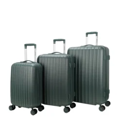 Decent Tranporto One 3-delige Kofferset Olijf