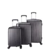 Decent Tranporto One 3-delige Kofferset Antraciet