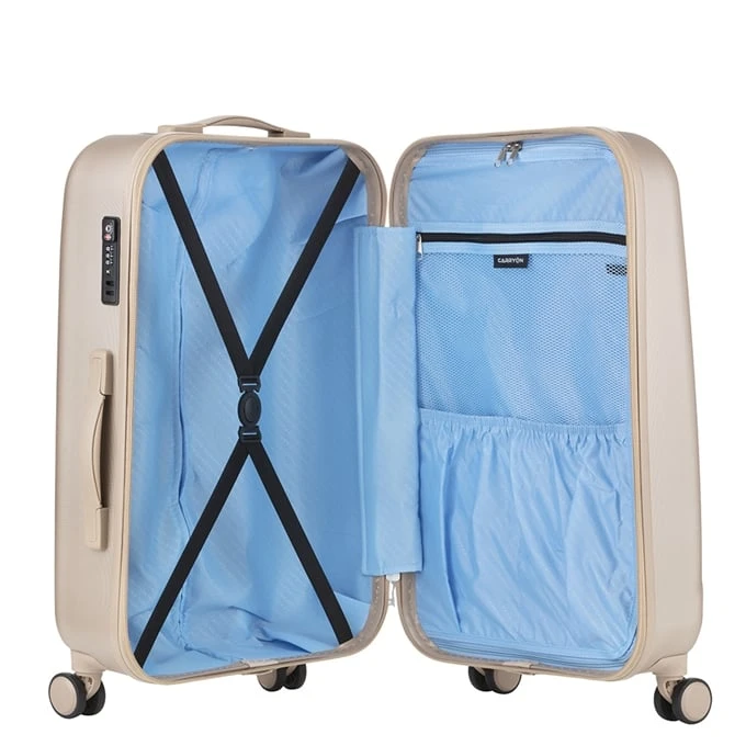 CarryOn Skyhopper Trolleyset 3pcs TSA Champagne 5 CarryOn Skyhopper Trolleyset 3pcs TSA Champagne - Afbeelding 5