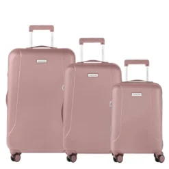 CarryOn Skyhopper Trolleyset 3pcs TSA Old Pink
