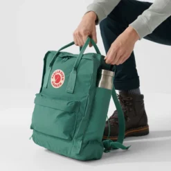 Fjallraven Kanken Rugzak Sky Blue-light Oak -Goedkope Koffert Rein Winkel image 14202