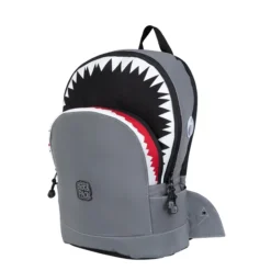Pick & Pack Shark Shape Backpack M Visible Grey -Goedkope Koffert Rein Winkel image 14437
