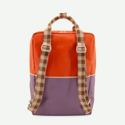 Sticky Lemon Colourblocking Backpack Large Orange Juice Plum Purple Schoolbus Brown 7 Sticky Lemon Colourblocking Backpack Large Orange Juice Plum Purple Schoolbus Brown -Goedkope Koffert Rein Winkel image 14570