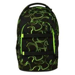 Satch Pack School Rugzak Green Supreme