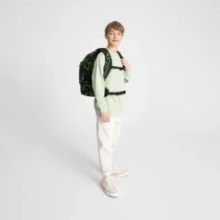 Satch Pack School Rugzak Green Supreme -Goedkope Koffert Rein Winkel image 15238