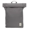 Lefrik Roll Backpack Grey/ecru