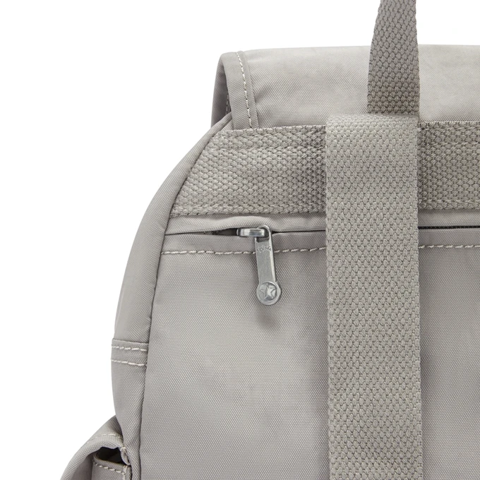 Kipling City Pack Rugzak S Grey Gris 5 Kipling City Pack Rugzak S Grey Gris - Afbeelding 5