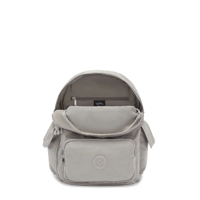 Kipling City Pack Rugzak S Grey Gris 6 Kipling City Pack Rugzak S Grey Gris - Afbeelding 6