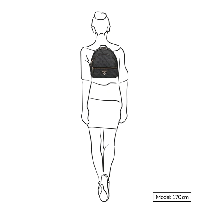 Guess Manhattan Backpack Coal Logo 2 Guess Manhattan Backpack Coal Logo - Afbeelding 2