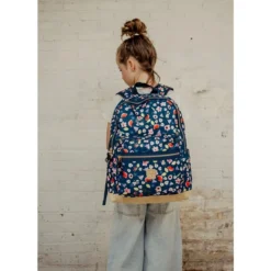 Pick & Pack Field Flower Backpack L Navy -Goedkope Koffert Rein Winkel image 15653
