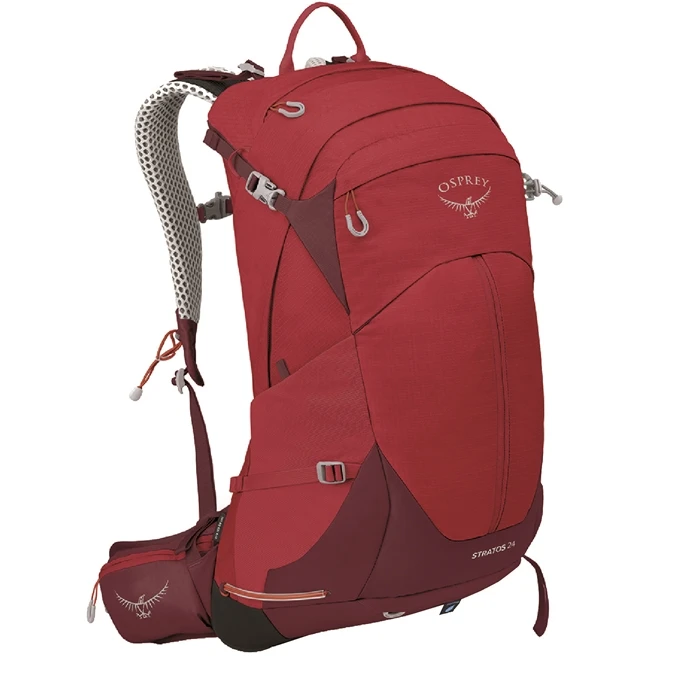 Osprey Stratos 24 Backpack Poinsettia Red 1 Osprey Stratos 24 Backpack Poinsettia Red