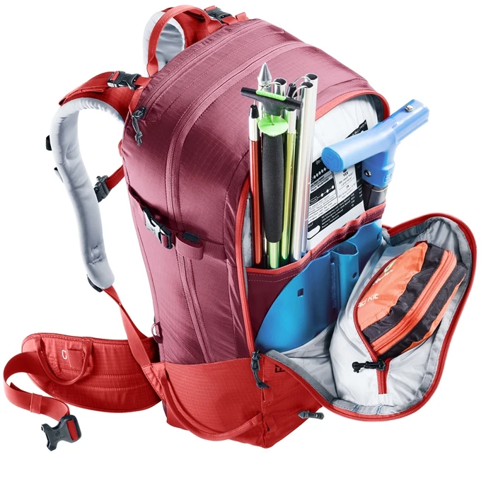 Deuter Freerider 28 SL Backpack Currant-maron 9 Deuter Freerider 28 SL Backpack Currant-maron - Afbeelding 9