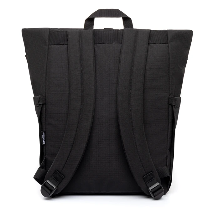 Lefrik Lars Roll Backpack Vandra Black Ripstop 3 Lefrik Lars Roll Backpack Vandra Black Ripstop - Afbeelding 3