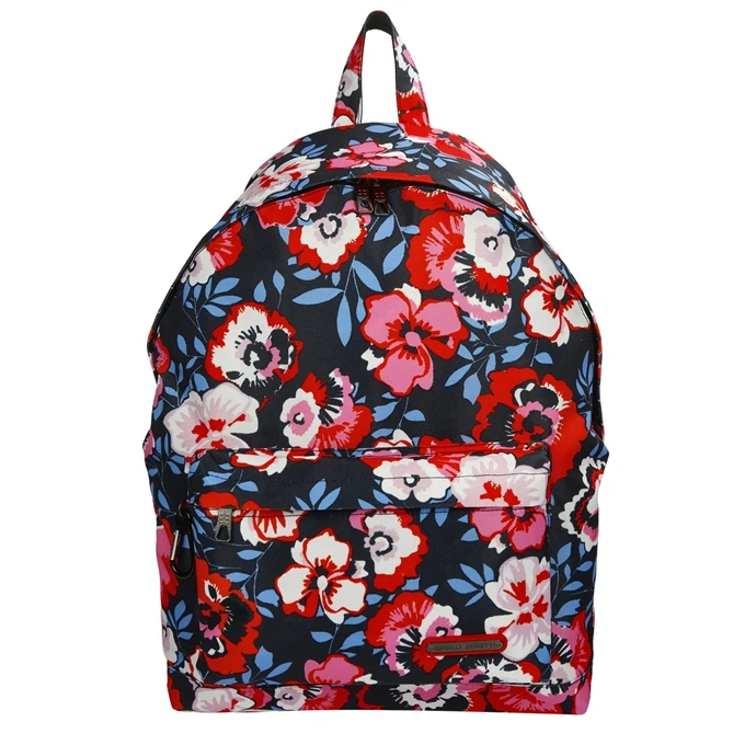 Enrico Benetti Andorra Backpack Red Pink Flower 1 Enrico Benetti Andorra Backpack Red Pink Flower