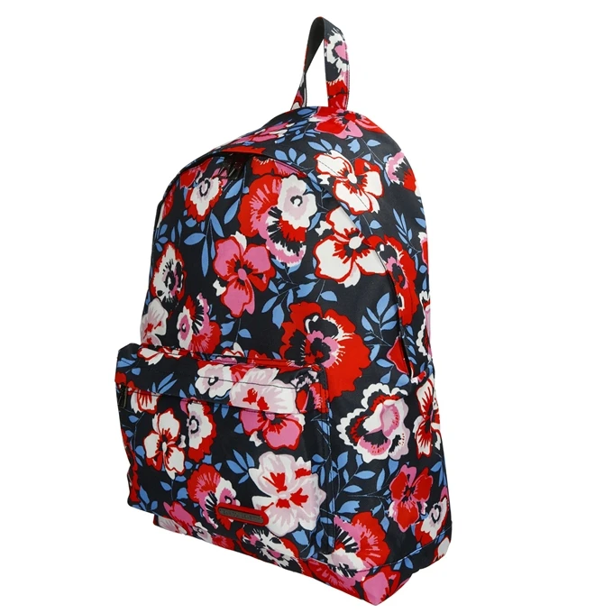 Enrico Benetti Andorra Backpack Red Pink Flower 3 Enrico Benetti Andorra Backpack Red Pink Flower - Afbeelding 3
