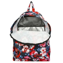 Enrico Benetti Andorra Backpack Red Pink Flower 9 Enrico Benetti Andorra Backpack Red Pink Flower -Goedkope Koffert Rein Winkel image 16116