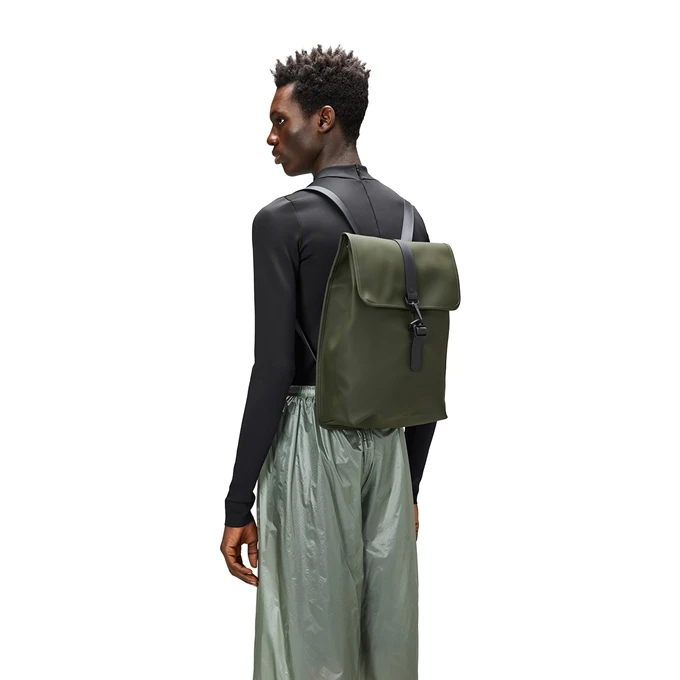 Rains Rucksack W3 Green 2 Rains Rucksack W3 Green - Afbeelding 2