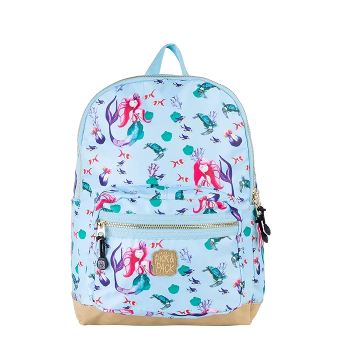 Pick & Pack Mermaid Backpack M Dusty Blue 1 Pick & Pack Mermaid Backpack M Dusty Blue