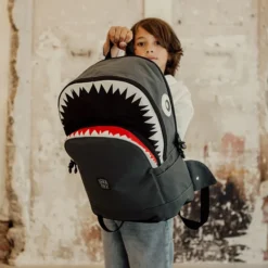 Pick & Pack Shark Shape Backpack L Anthracite 9 Pick & Pack Shark Shape Backpack L Anthracite -Goedkope Koffert Rein Winkel image 16681