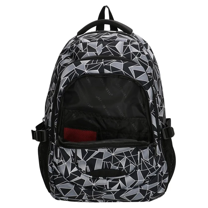 Enrico Benetti Santa Cruz 17.3'' Laptop Rugtas Black Grey 5 Enrico Benetti Santa Cruz 17.3'' Laptop Rugtas Black Grey - Afbeelding 5