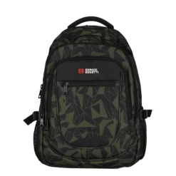 Enrico Benetti Santa Cruz 17.3" Laptop Rugtas Olijfgroen