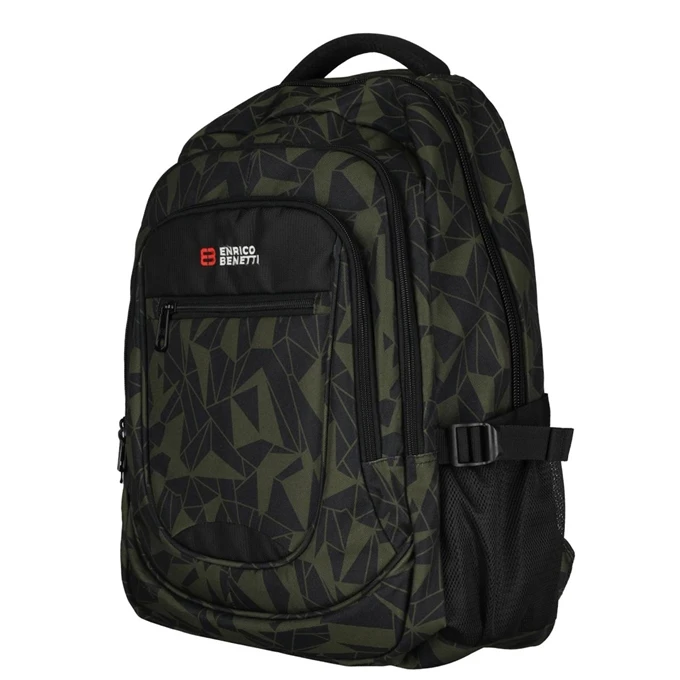 Enrico Benetti Santa Cruz 17.3" Laptop Rugtas Olijfgroen 4 Enrico Benetti Santa Cruz 17.3" Laptop Rugtas Olijfgroen - Afbeelding 4