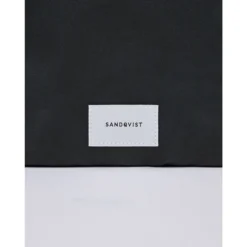 Sandqvist Knut Backpack II Black With Black Webbing -Goedkope Koffert Rein Winkel image 17181