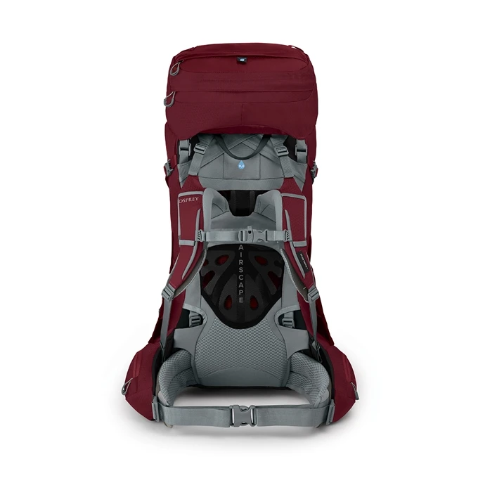 Osprey Ariel 55 Womens Backpack XS/S Claret Red 2 Osprey Ariel 55 Womens Backpack XS/S Claret Red - Afbeelding 2