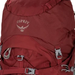 Osprey Ariel 55 Womens Backpack XS/S Claret Red 25 Osprey Ariel 55 Womens Backpack XS/S Claret Red -Goedkope Koffert Rein Winkel image 17948