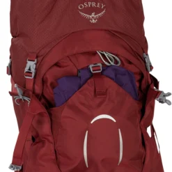 Osprey Ariel 55 Womens Backpack XS/S Claret Red 26 Osprey Ariel 55 Womens Backpack XS/S Claret Red -Goedkope Koffert Rein Winkel image 17949