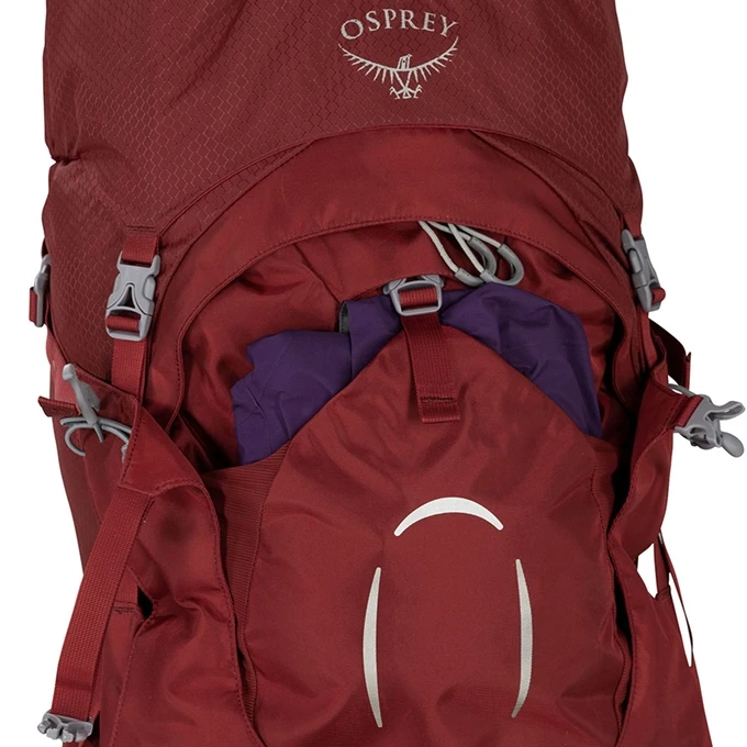 Osprey Ariel 55 Womens Backpack XS/S Claret Red 9 Osprey Ariel 55 Womens Backpack XS/S Claret Red - Afbeelding 9