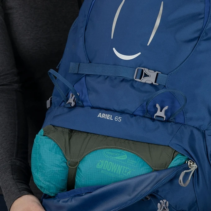 Osprey Ariel 65 Womens Backpack M/L Ceramic Blue 4 Osprey Ariel 65 Womens Backpack M/L Ceramic Blue - Afbeelding 4