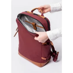 Aunts & Uncles Japan Kawaguchi Backpack 15" Cabernet -Goedkope Koffert Rein Winkel image 18463