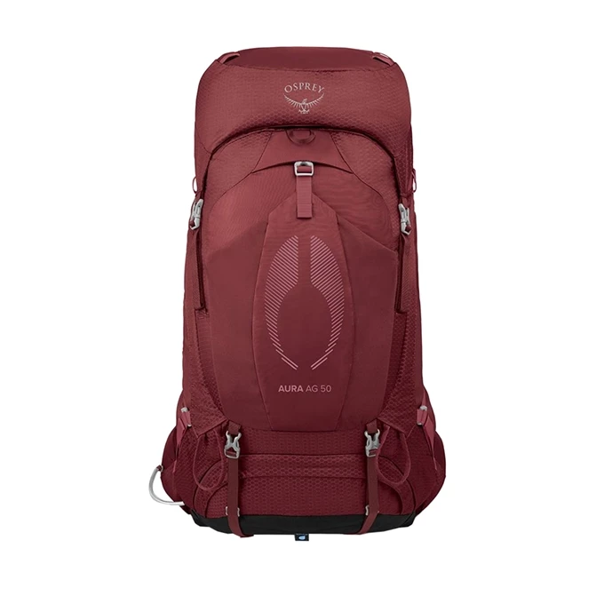 Osprey Aura AG 50 WXS/S Berry Sorbet Red 2 Osprey Aura AG 50 WXS/S Berry Sorbet Red - Afbeelding 2