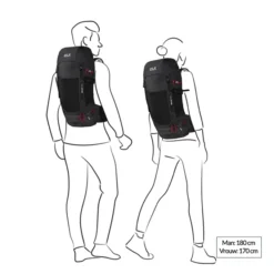 Jack Wolfskin Wolftrail 28 Recco Hiking Pack Phantom -Goedkope Koffert Rein Winkel image 19237