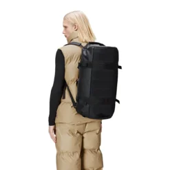 Rains Texel Duffel Bag Small W3 Black -Goedkope Koffert Rein Winkel image 1952