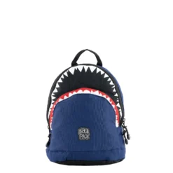 Pick & Pack Shark Shape Backpack S Navy