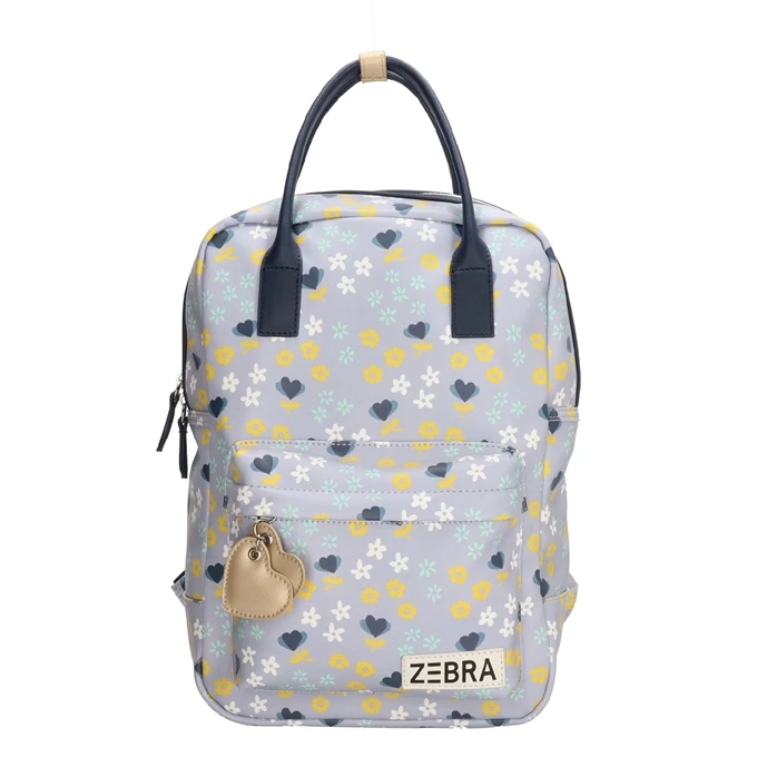 Zebra Trends Girls Rugzak Flower Lila 1 Zebra Trends Girls Rugzak Flower Lila