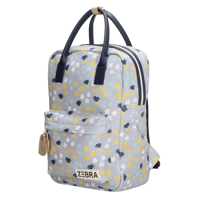 Zebra Trends Girls Rugzak Flower Lila 3 Zebra Trends Girls Rugzak Flower Lila - Afbeelding 3