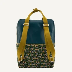 Sticky Lemon Golden Backpack Large Edison Teal Flower Field Green -Goedkope Koffert Rein Winkel image 19940
