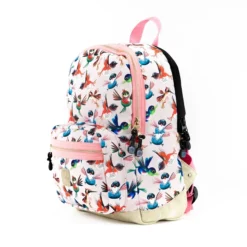 Pick & Pack Birds Backpack M Soft Pink -Goedkope Koffert Rein Winkel image 20090