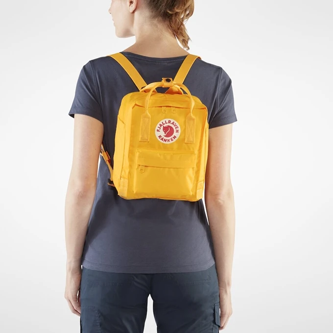 Fjallraven Kanken Mini Sky Blue-light Oak 2 Fjallraven Kanken Mini Sky Blue-light Oak - Afbeelding 2