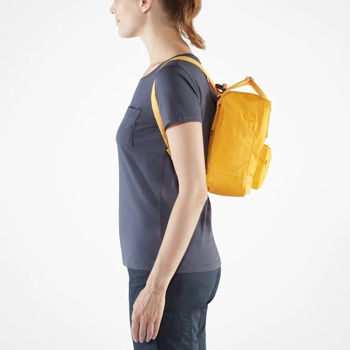 Fjallraven Kanken Mini Sky Blue-light Oak 3 Fjallraven Kanken Mini Sky Blue-light Oak - Afbeelding 3