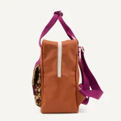 Sticky Lemon Golden Backpack Small Jeronicus Brown Flowerfield Pink -Goedkope Koffert Rein Winkel image 20193