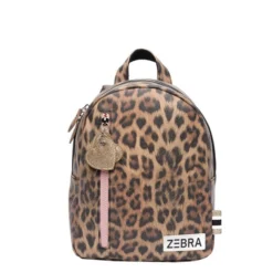 Zebra Trends Girls Rugzak S Leo Camel Pink