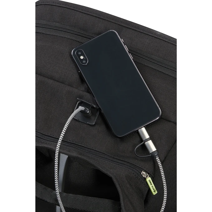 Samsonite Securipak Travel Backpack 15.6'' Exp Black Steel 10 Samsonite Securipak Travel Backpack 15.6'' Exp Black Steel - Afbeelding 10