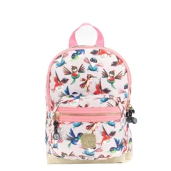 Pick & Pack Birds Backpack S Soft Pink